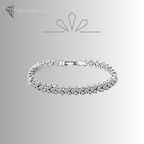 Inlaid Bangle Bracelet