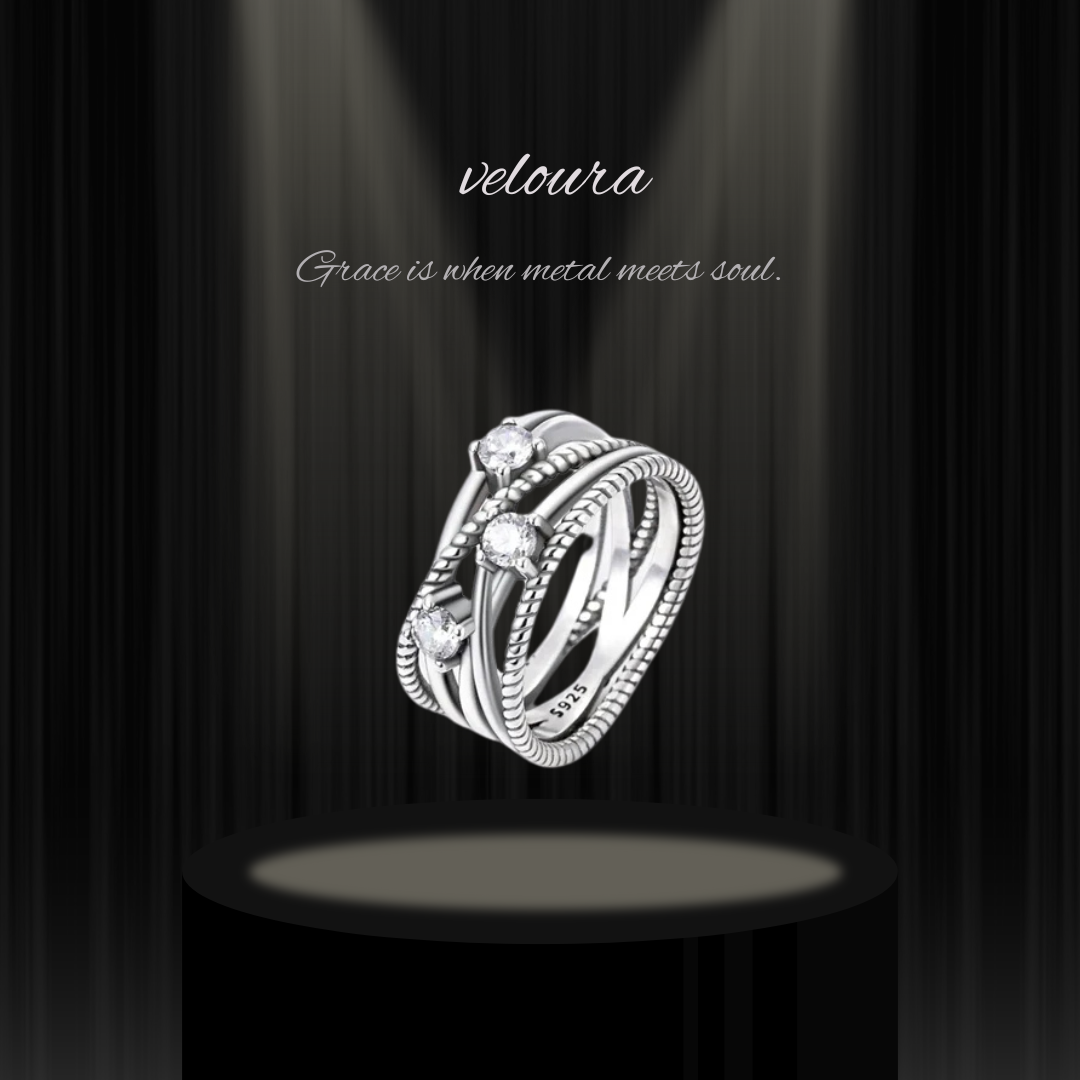 Zircon Winding ring