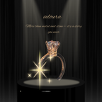 Rose Gold Lab Diamond Ring Wedding