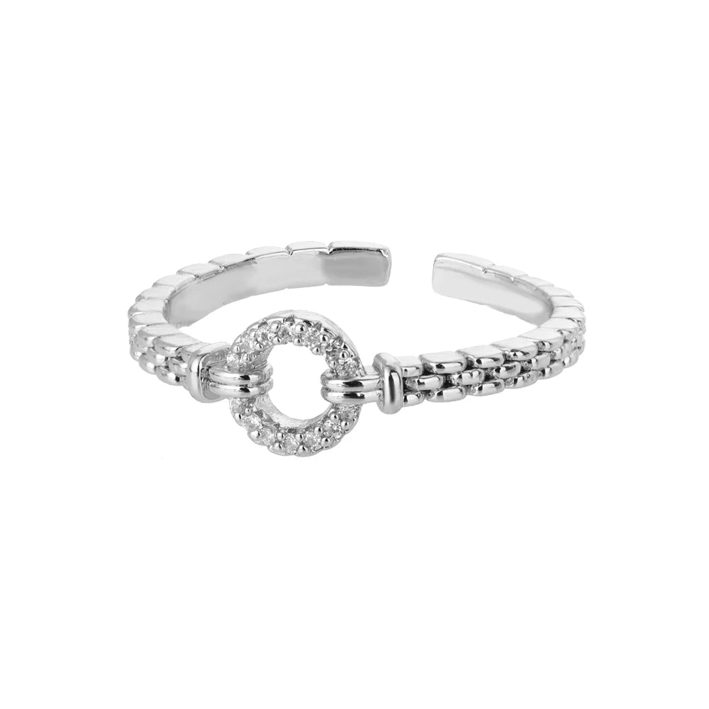 Zircon Round Rings