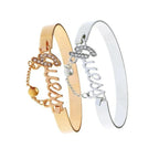 Bracelet Letter Design