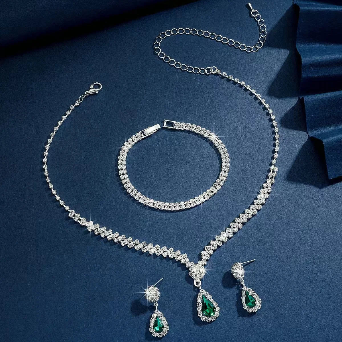 Three-Piece Bridal Jewelry