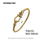 Horseshoe gold-plated