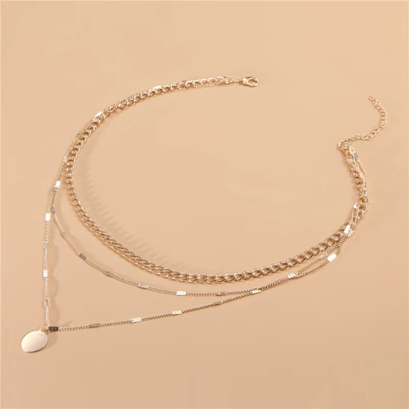 Vintage Necklace on Neck Chain Women's