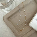 Crystal Four Leaf Flower Bracelet