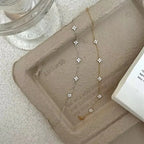 Crystal Four Leaf Flower Bracelet