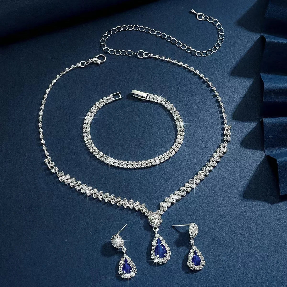 Three-Piece Bridal Jewelry