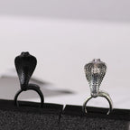 Snake Ring Black