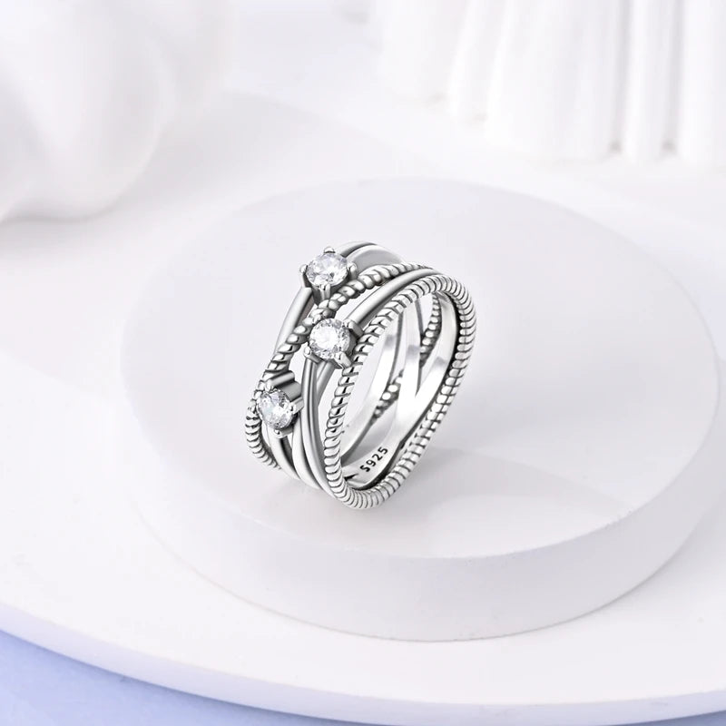 Zircon Winding ring